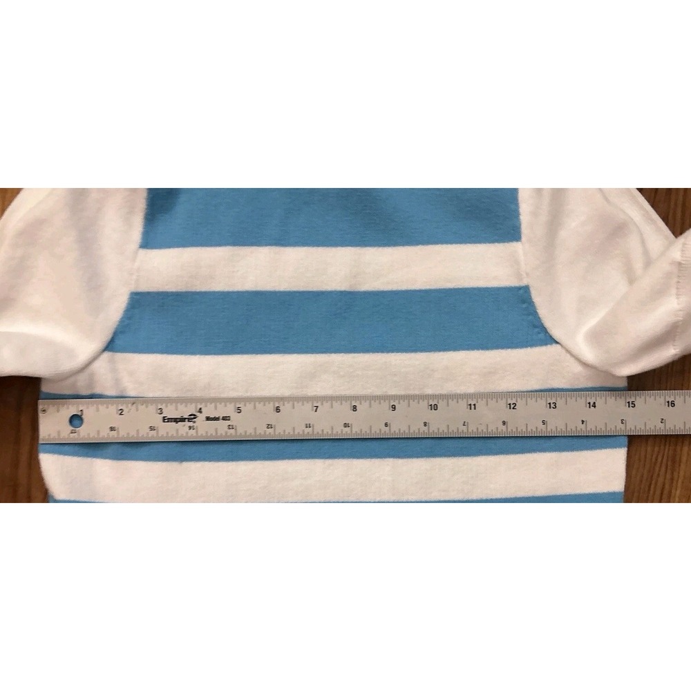 Vintage Lauren Active Ralph Lauren Beach Sweater Zip Neck Women Small Surf Coast - Picture 7 of 8